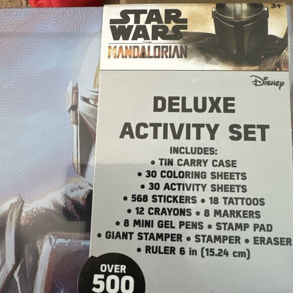 Star Wars The Mandalorian Deluxe Activity Set In Metal Carry Case, 500+ Pieces - Picture 7 of 7